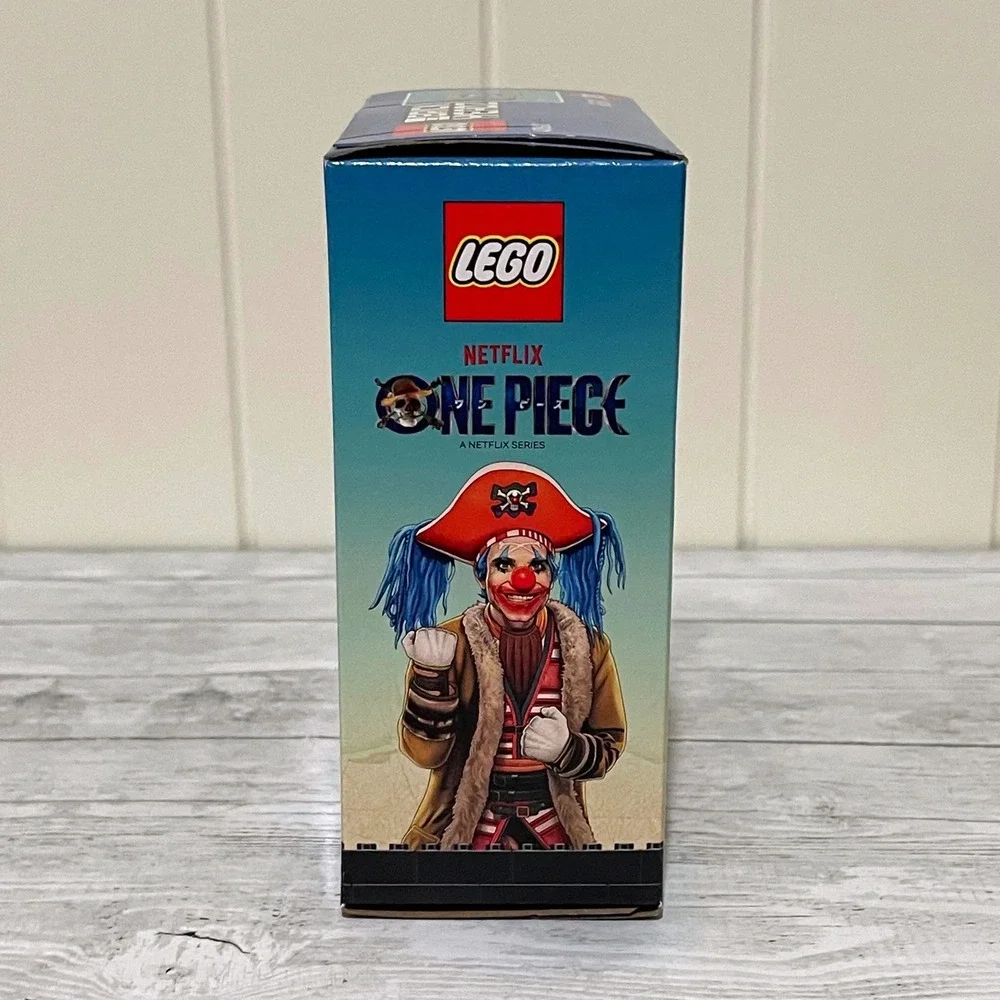 LEGO BrickHeadz One Piece Buggy the Clown 40800 Netflix Series RETIRED NIB